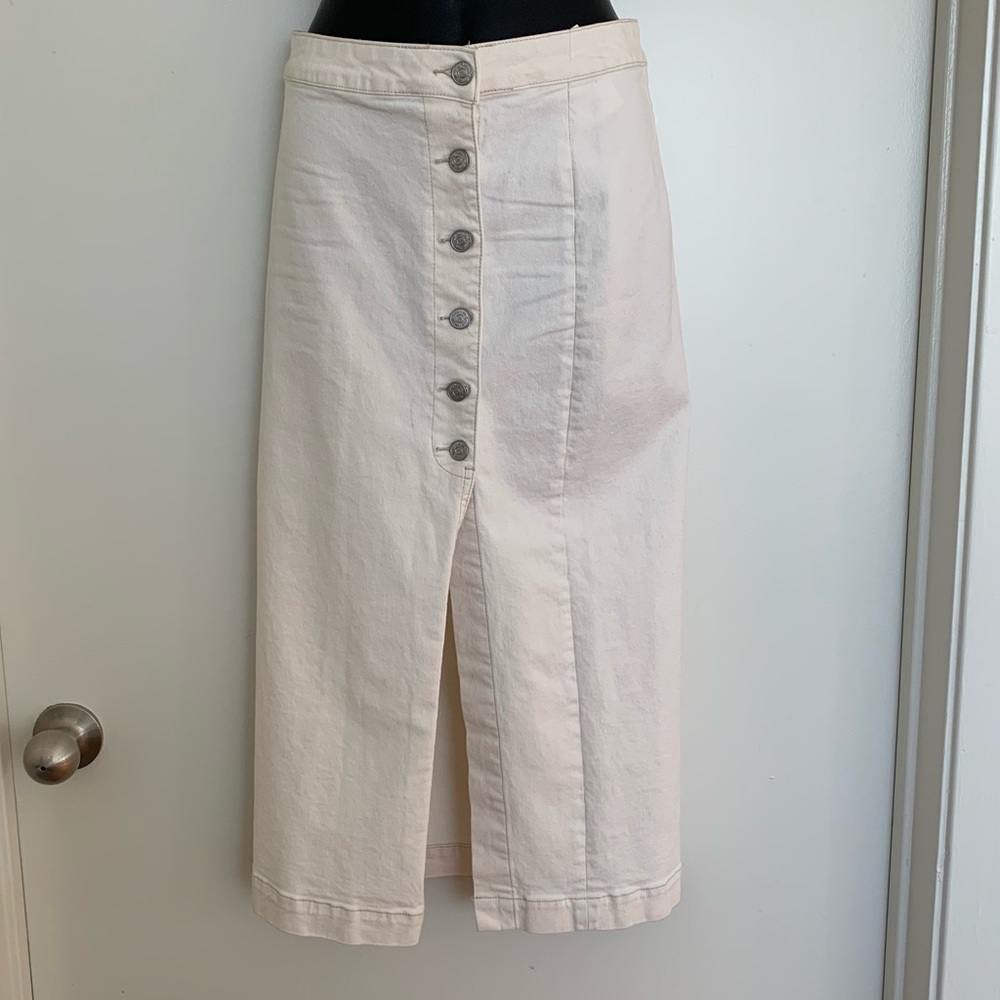 Free People Jasmine Denim Skirt - Picture 2 of 7